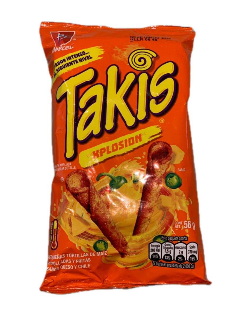 MHD:15.11.2023 Takis Corn Chips Xplosion 56g