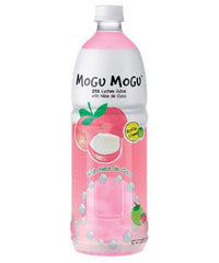 Mogu Mogu Litschi / Lychee Getränk mit Nata de Coco 1L