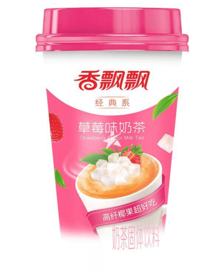 Xiang Piao Piao Instant Milk Tea (Strawberry Flavour) 80 G